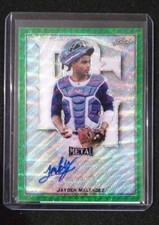 2020 Perfect Game Jayden Melendez Green 1/1 Refractor SP Auto Rookie Giants Mint