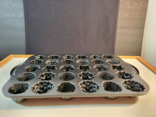 Nordic Ware Tee Kuchen & Bonbons Bundt Pfanne Rosen Sterne Blumen Herzen 2,5 Tassen - Bild 4 von 7