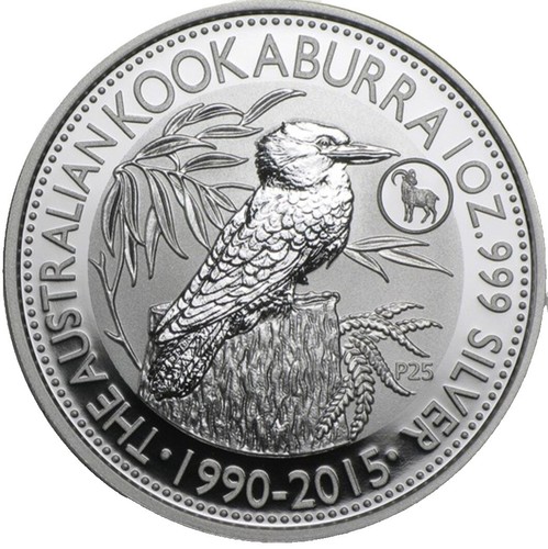 1997 AUSTRALIAN KOOKABURRA $2 2oz SILVER Coin - Specimen - Perth