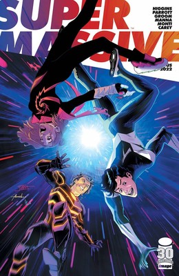Supermassive (One-Shot) B Marcello Costa Variant Radiant Black (02/16/2022) Imag