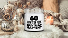 60th Birthday Gifts For Women Men, Funny 60 Birthday Gag Gift, 60th Birthday Dec