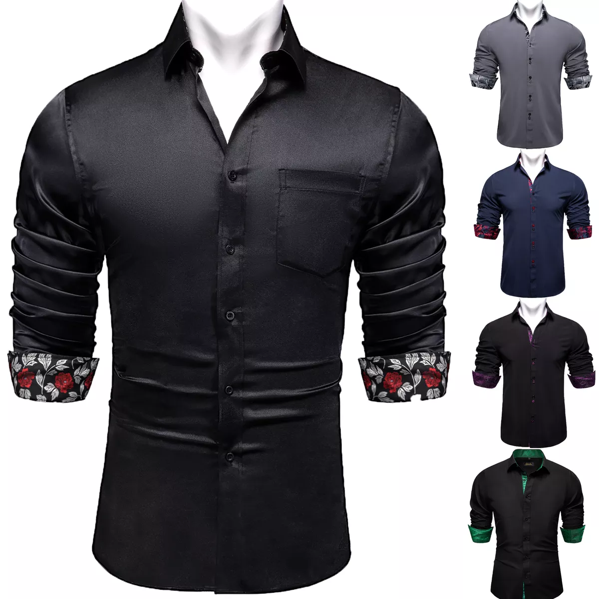 Mens casual cheap dress shirts