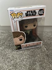 Luke Skywalker con Grogu (El Niño) #482 Star Wars El Mandaloriano Funko Pop!
