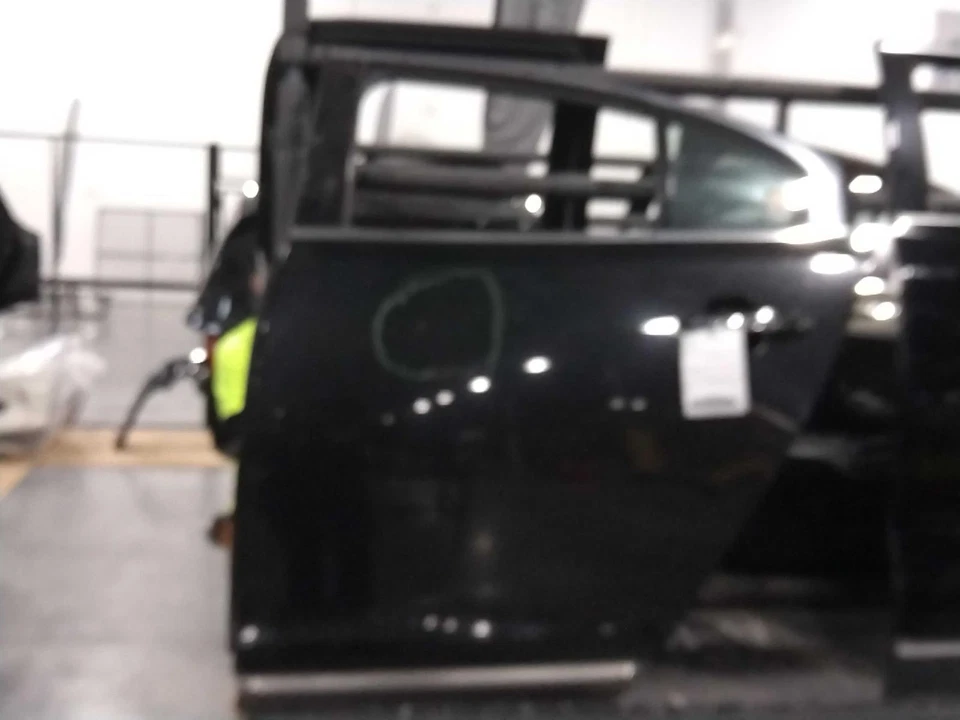 Conjunto de puerta trasera izquierda usado lado trasero se adapta: Lincoln Mks 2013 vidrio tintado L. con Foto 2 de 4