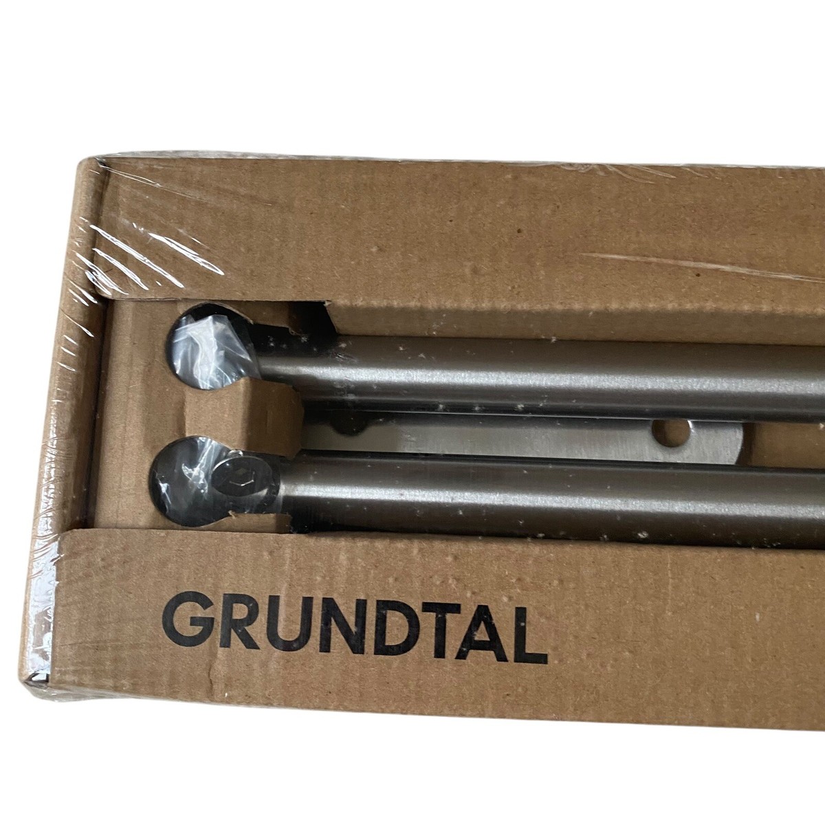 IKEA Grundtal 2-Bar Wall Mount Hand Towel Rack Discontinued