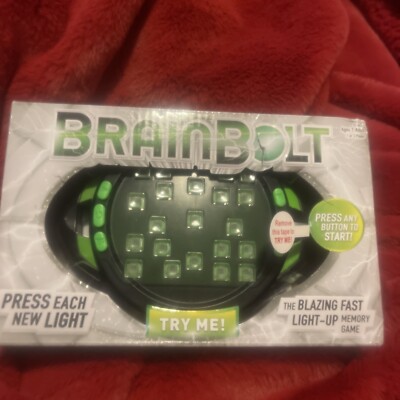  Brainbolt - Brain Teaser Light Up Memory Game by Educational Insight Brand New