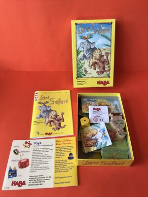 HABA 4486 | Lari Safari | Memo-Spiel Kinder RAR SELTEN TOP ZUSTAND 100% Geprüft