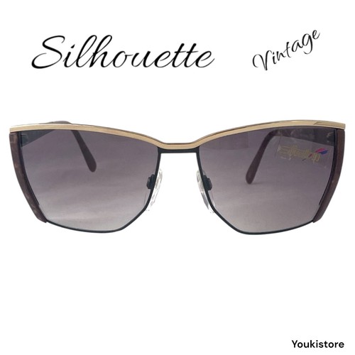 SILHOUETTE occhiali da sole M8022 /80 V6032 RARE VINTAGE 80s sunglasses AUSTRIA - Foto 3 di 13