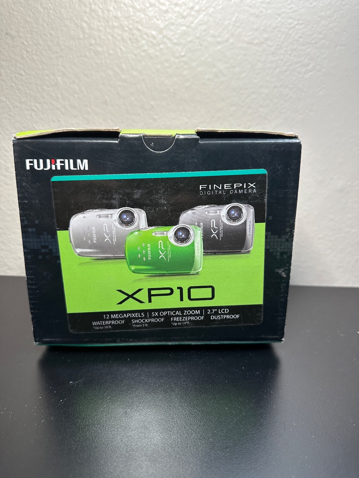 Fujifilm FinePix XP10 12MP Digital Camera w/ Charger Cables 32GB Card