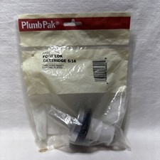 Plumb Pak Chrome Metal Replacement Cartridge 5/16" Threaded Shaft PP2262