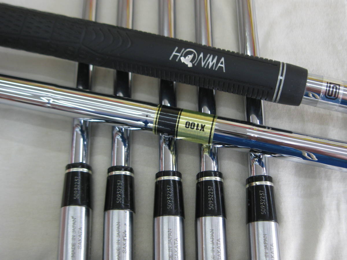 本間ゴルフ - HONMA TW737vn ツアーイシュー　x100 Nice! HONMA TOUR WORLD TW737Vn Iron SET #4-pw 7pc Steel DG