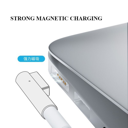 100W Type C Male to Magsafe 1 L shape Male Adapter Converter Cable for MacBook - Picture 4 of 4