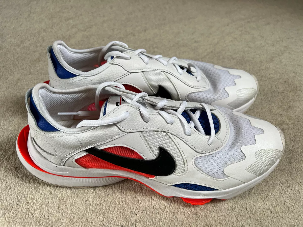 Nike Air Zoom Division trainers White Game Royal Size 9