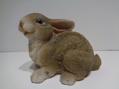 Hobby Lobby 2024 Easter resin bunny rabbit figurine brown