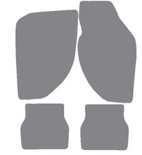 Fits Alfa Romeo 166 1999-2003 Grey Tailored Carpet Car Mats Hitech