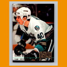 Mike Rathje #201 1994 Fleer Ultra San Jose Sharks Hockey Card NHL NM