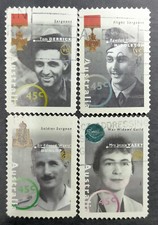 Used Australia Stamp 1995 Personalities from the World War II people