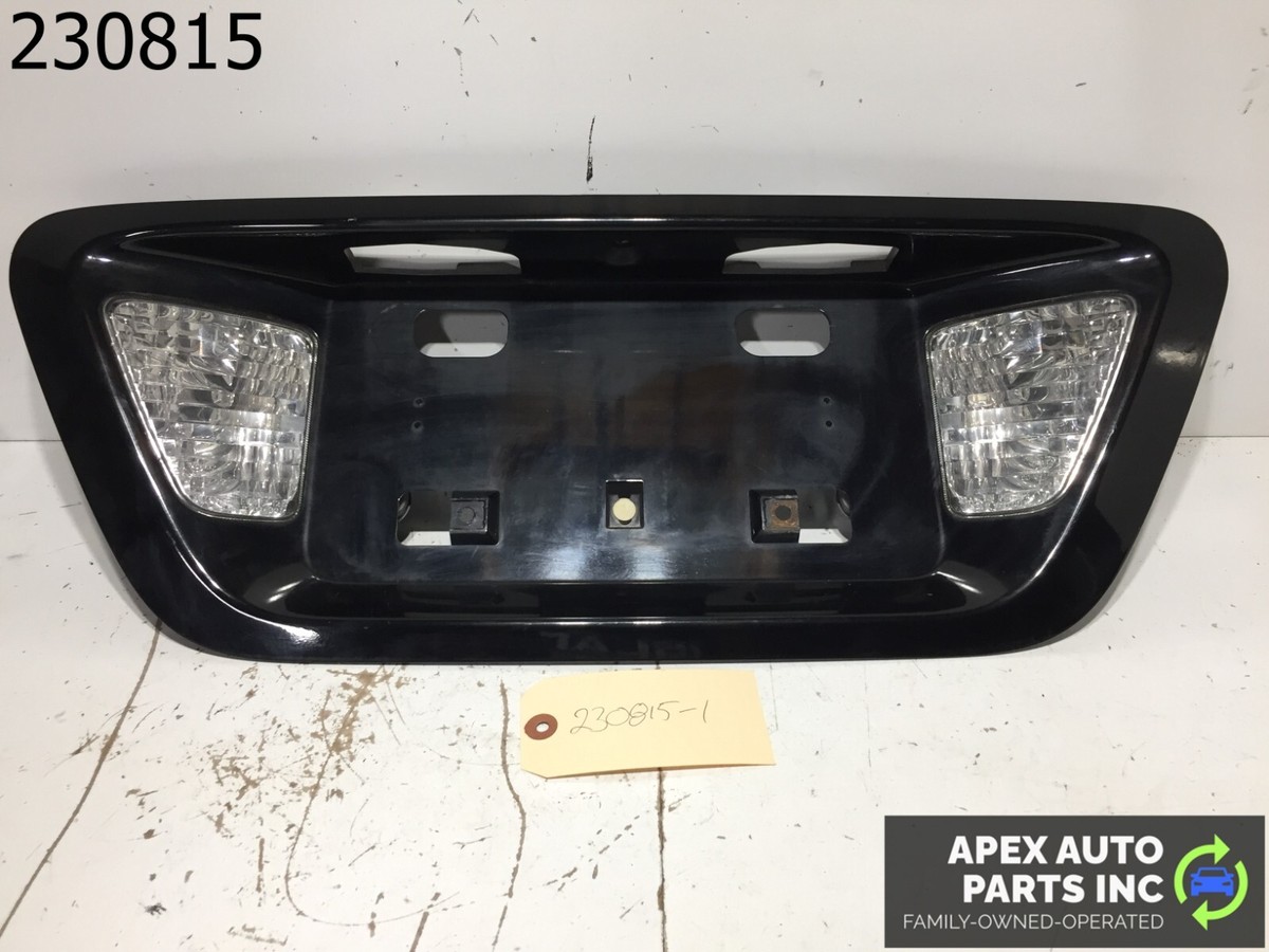 2006 Honda Accord Sedan Trunk Lid License Plate Trim Reverse