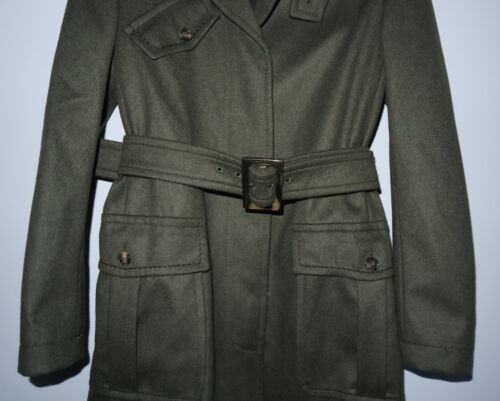 MAX MARA WEEKEND Damen Trenchcoat Jacke mit Wollgürtel Größe US2 UK4 - Bild 3 von 13