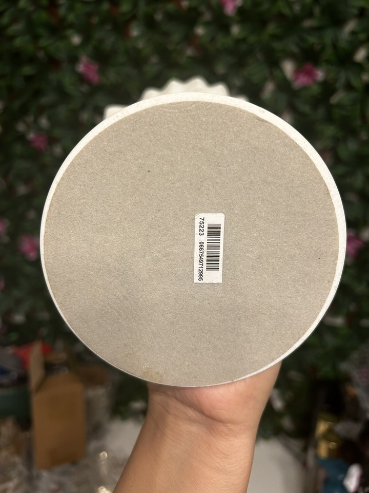 Bath & Body Works Iridescent Mermaid Pedestal 3 Wick Candle Holder SEE