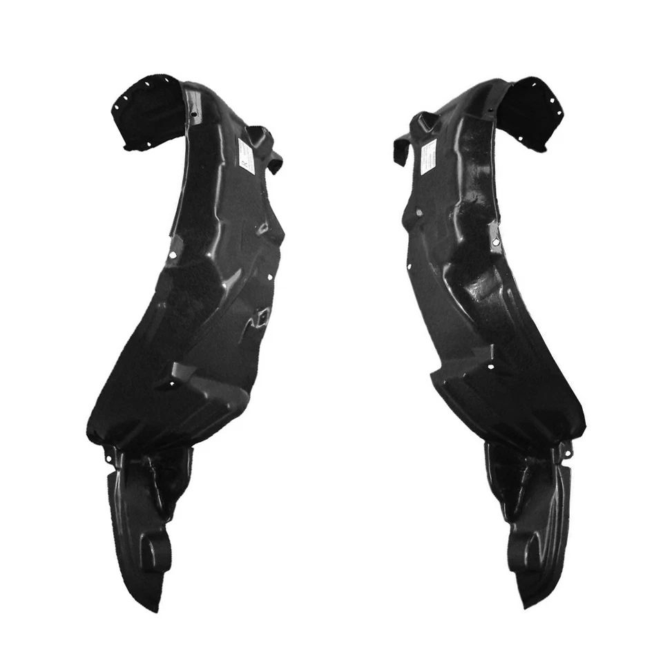 Juego de forro de guardabarros delantero con clips para Toyota Corolla 1998-2002 TO1247103 TO1246103 Foto 2 de 4