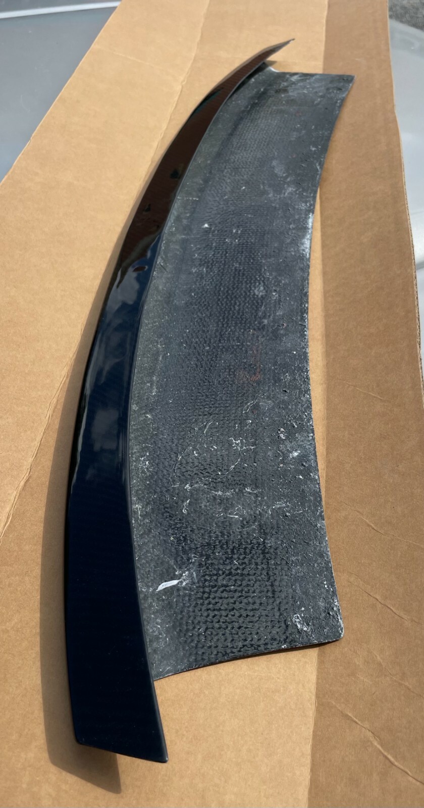 2014-19 Lamborghini Huracan 610-4 center Front Lower Spoiler Carbon Fiber USA 