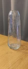 Blenko Glass Large 13" Clear Hand Blown Vase Vintage Antique Art Decor Handmade