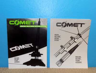 2 OEM Comet Antenna Systems Catalogs 1996 
