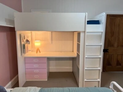 Loft Bed Single With Desk Under By Ikea Great Condition Beds Gumtree Australia Noosa Area Eumundi 1294026255 Loft Bed Single With Desk Under By, Ikea Bunk Bed Desk Combo