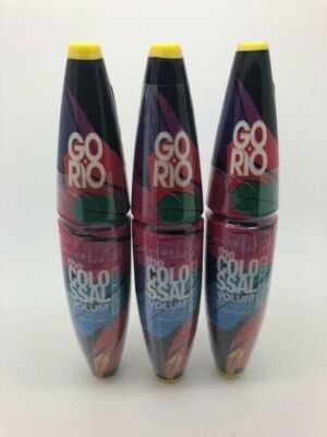 Maybelline The Colossal Volum' Express Mascara Shade - Go Rio Edition 100% Black 
