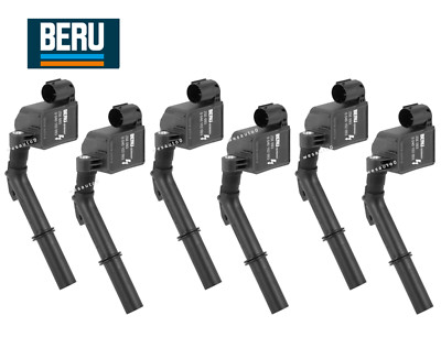 Beru OEM Ignition Coil Kit 6pcs Original OEM for Mercedes V6