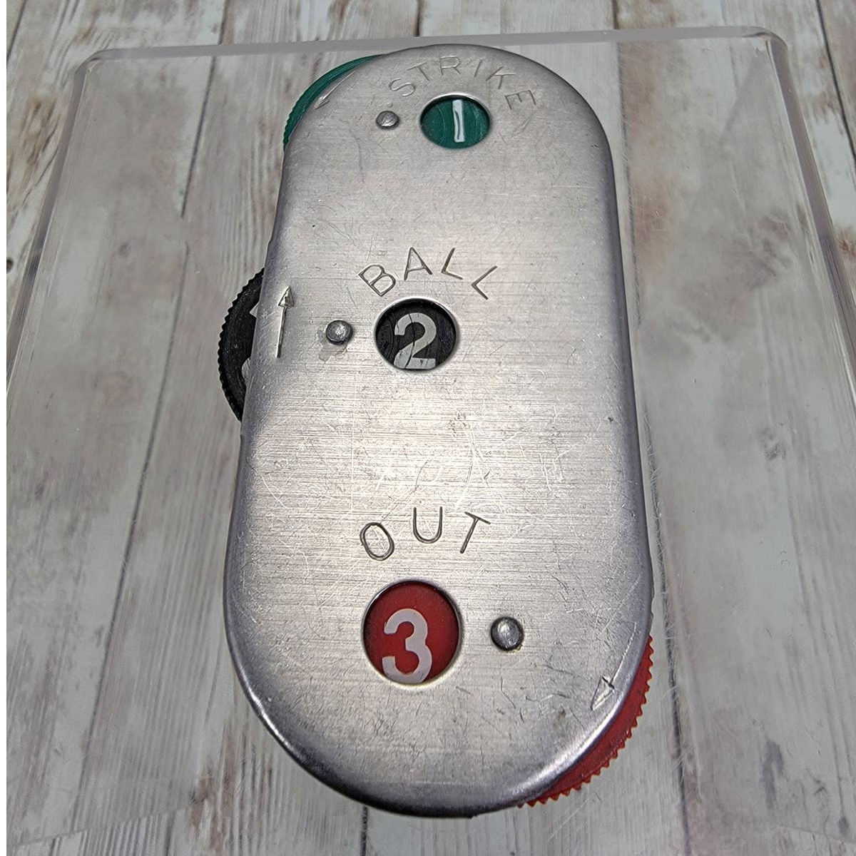 Compteur De Baseball Vintage Umpire Clicker, Japon – Compteur Mécanique Ball Strike Out