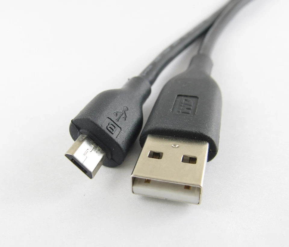 10x USB 2.0 A Male To Micro USB B 5 Pin Phone Tablet Data Sync Charge Cable 50cm - Image 2 of 2