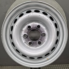 1x Stahlfelge Mercedes-Benz Sprinter VW Crafter Silber 6,5Jx16 ET62 A0014019202