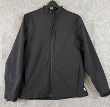 Magellan Softshell Jacket Mens M Black Fleece...