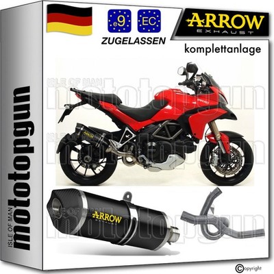 ARROW KOMPLETTANLAGE OP RT SCHWARZ C DUCATI MULTISTRADA 1200 S 2014 14