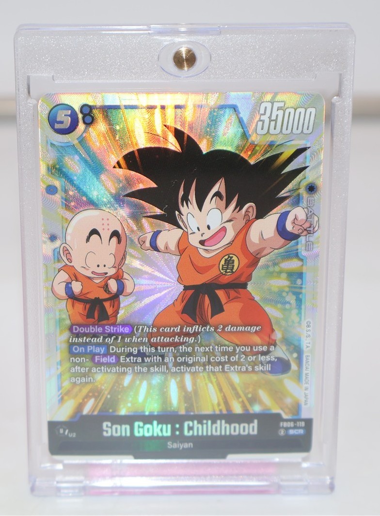 Dragon Ball Fusion World: SB-01 Manga Booster - FB06- 119 Son Goku
