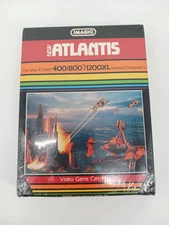IMagic New Atlantis Video Game Cartridge Atari 400/800/XL/XE IZ4203 1983 Sealed