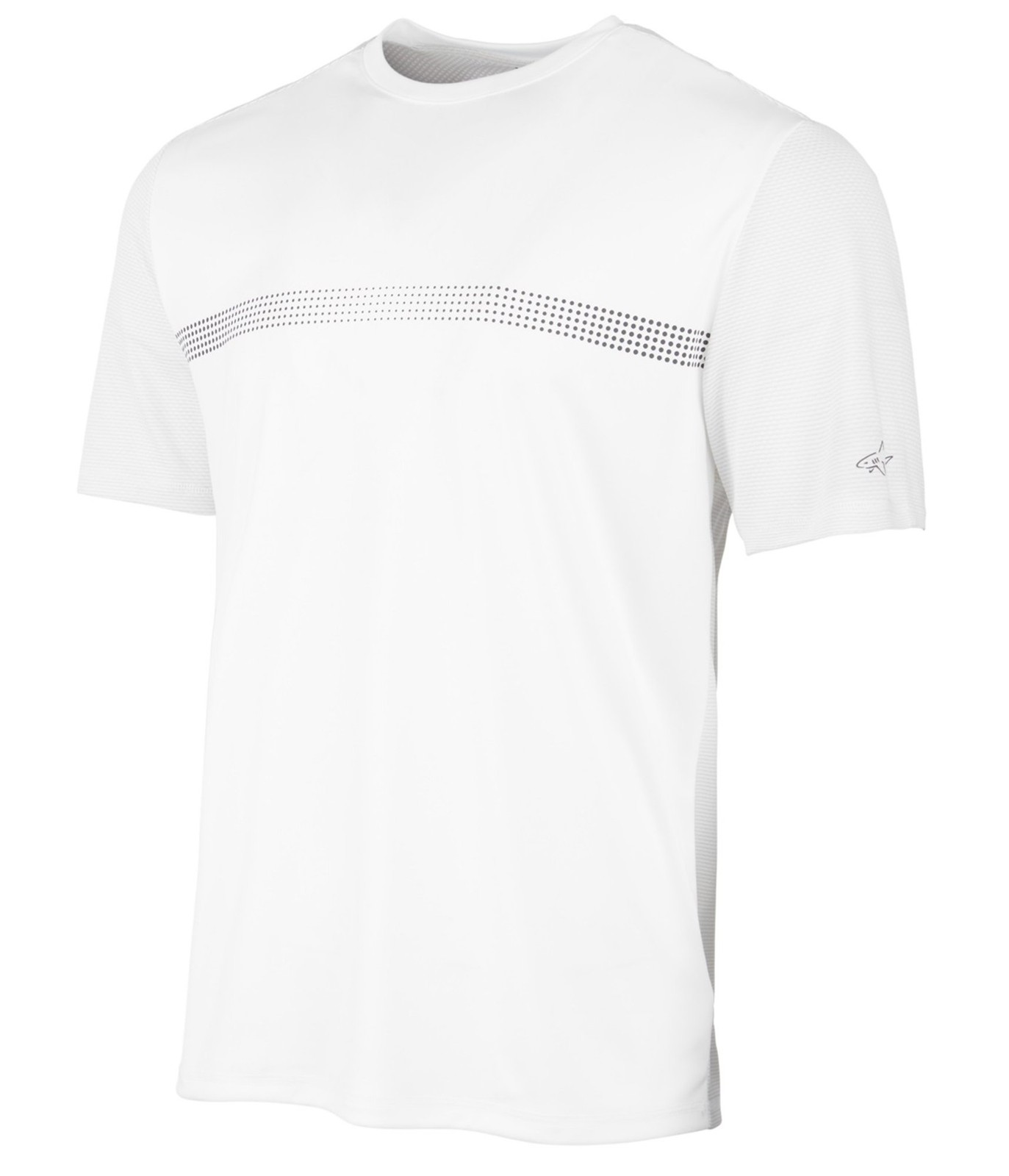 Мужская базовая футболка Greg Norman с цветными вставками brighthwht S 3490₽