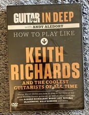Guitar World in Deep HOW TO PLAY STYLE KEITH RICHARDS Video DVD and ANDY ALEDORT