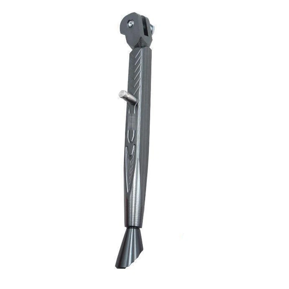 CNC Aluminum Alloy Adjustable Leg Kickstand Motorcycle Foot Side Stand - Image 3 of 4