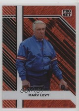 2024 Leaf Metal Collective Pro Set Orange Shimmer /10 Marv Levy #PSB-194 HOF 2zr