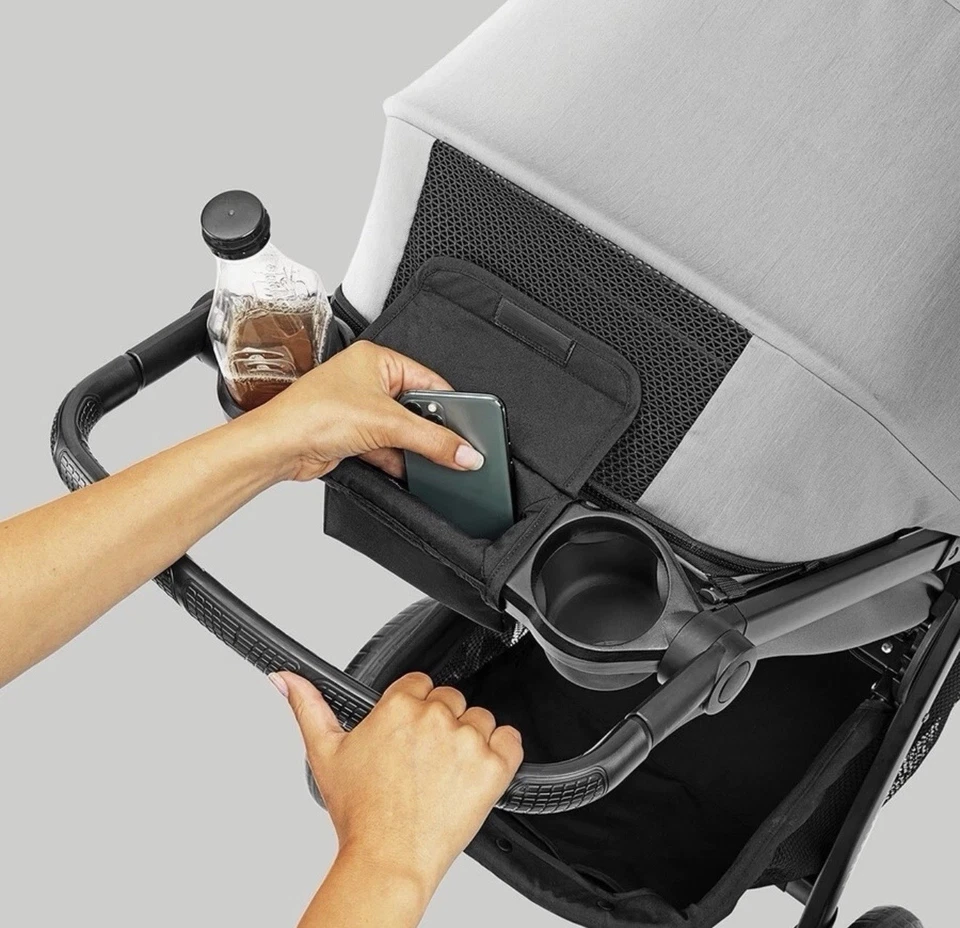 NIB Chicco Bravo LE ClearTex Quick-Fold Stroller Pewter Gray Color - Image 4 of 4