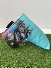 Magnetic Flamingo Blade Head Cover Miami Vice Theme New In Plastic