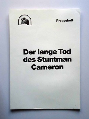 Der lange Tod des Stuntman Cameron - Peter O Toole, Barbara Hershey - Presseheft