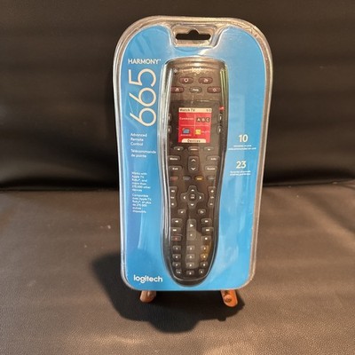  NEW Logitech Harmony 665 Universal Advanced Remote Control Black  SEALED