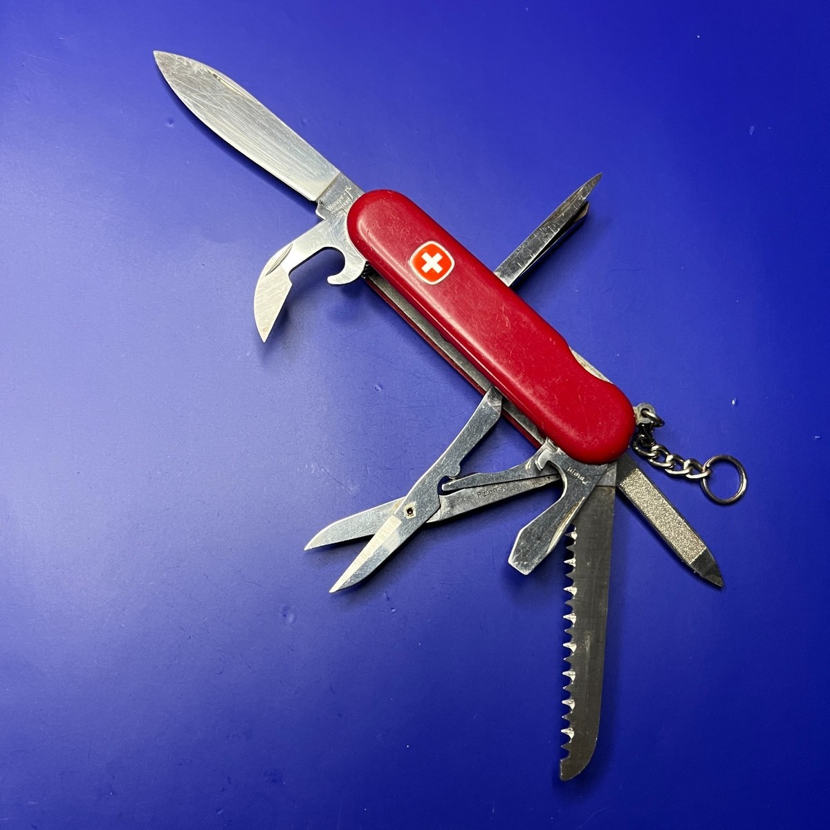 Wenger Handyman 85mm Red Swiss Army Knife | eBay