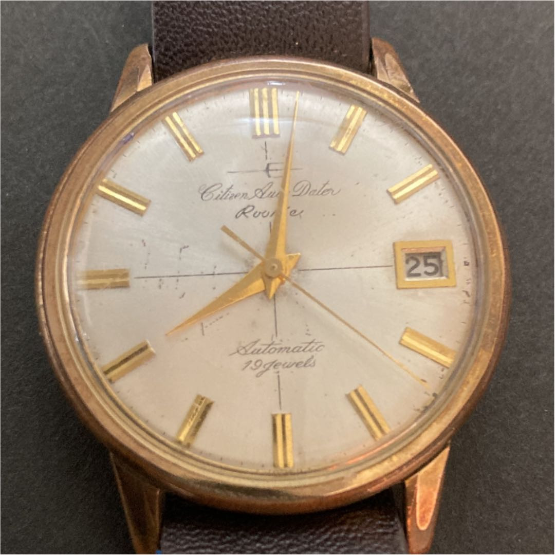 Citizen Auto Dater Analog Automatic Men Rookie Vintage Vintage