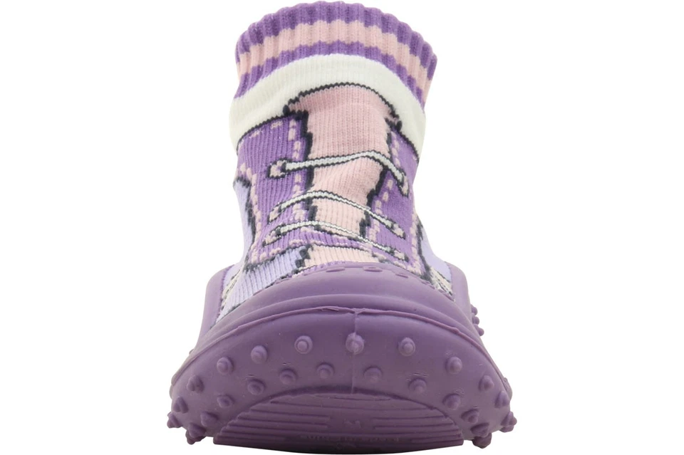 Skidders Infant Toddler Girl's Skidproof Sneakers Lilac Shoes Sz: 8 (24 Months) - Image 2 of 4