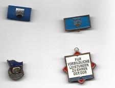 3 St. Orden - Ehrenzeichen - Anstecknadel - DDR - FDJ